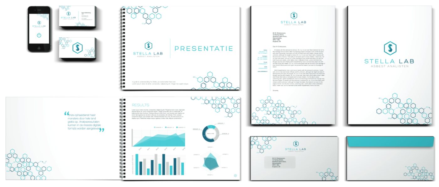 Stella Lab corporate identity